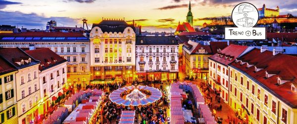 Mercatini di Natale 2024 Bratislava e Castello di Hof
